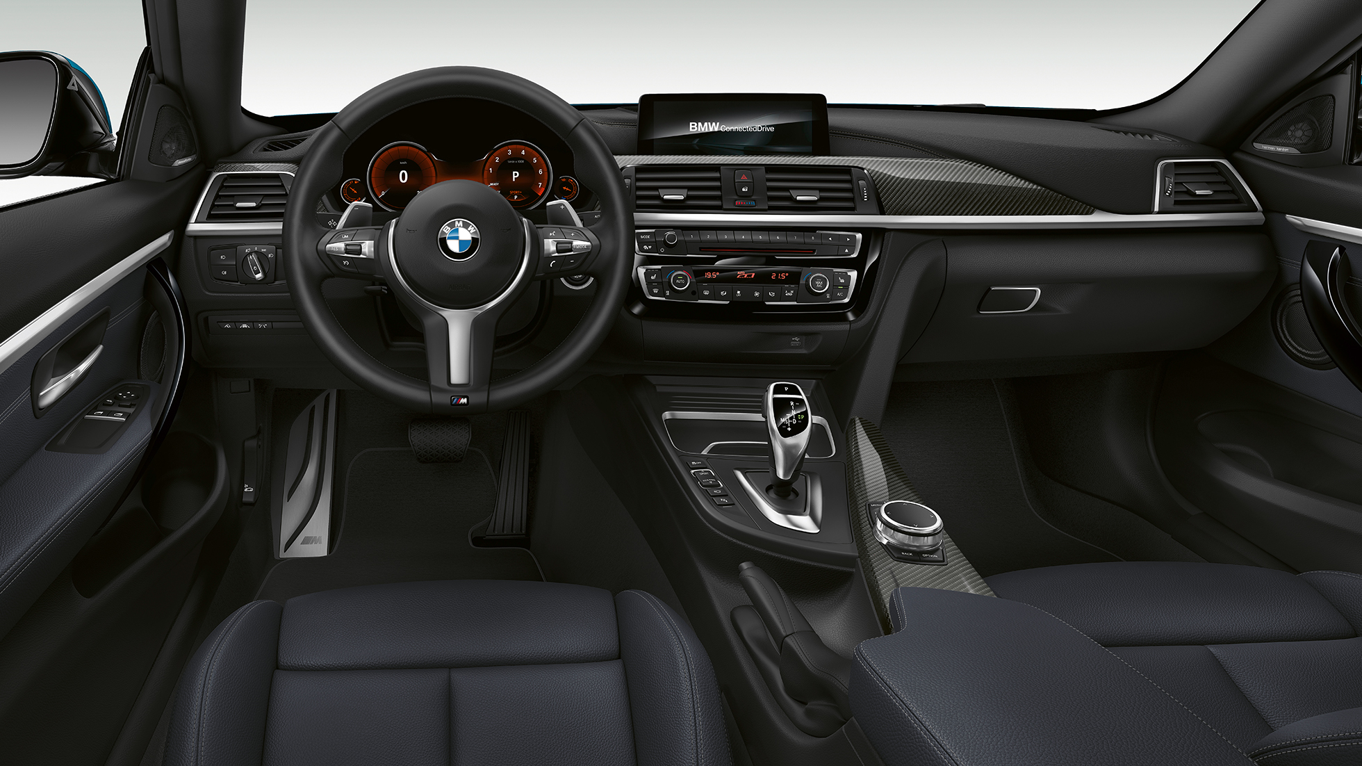 BMW řady 4 Coupé, Model M Sport, interiér BMW řady 4 Coupé, Model M Sport, interiér