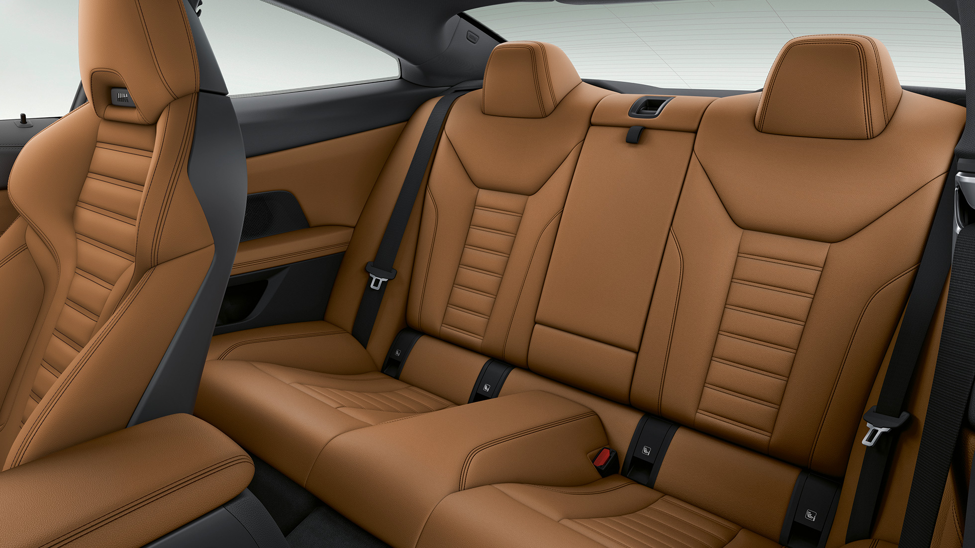 Zadní sedadla BMW řady 4 Coupé G22 BMW řady 4 Coupé G22 2020 interiér sportovní zadní sedadla