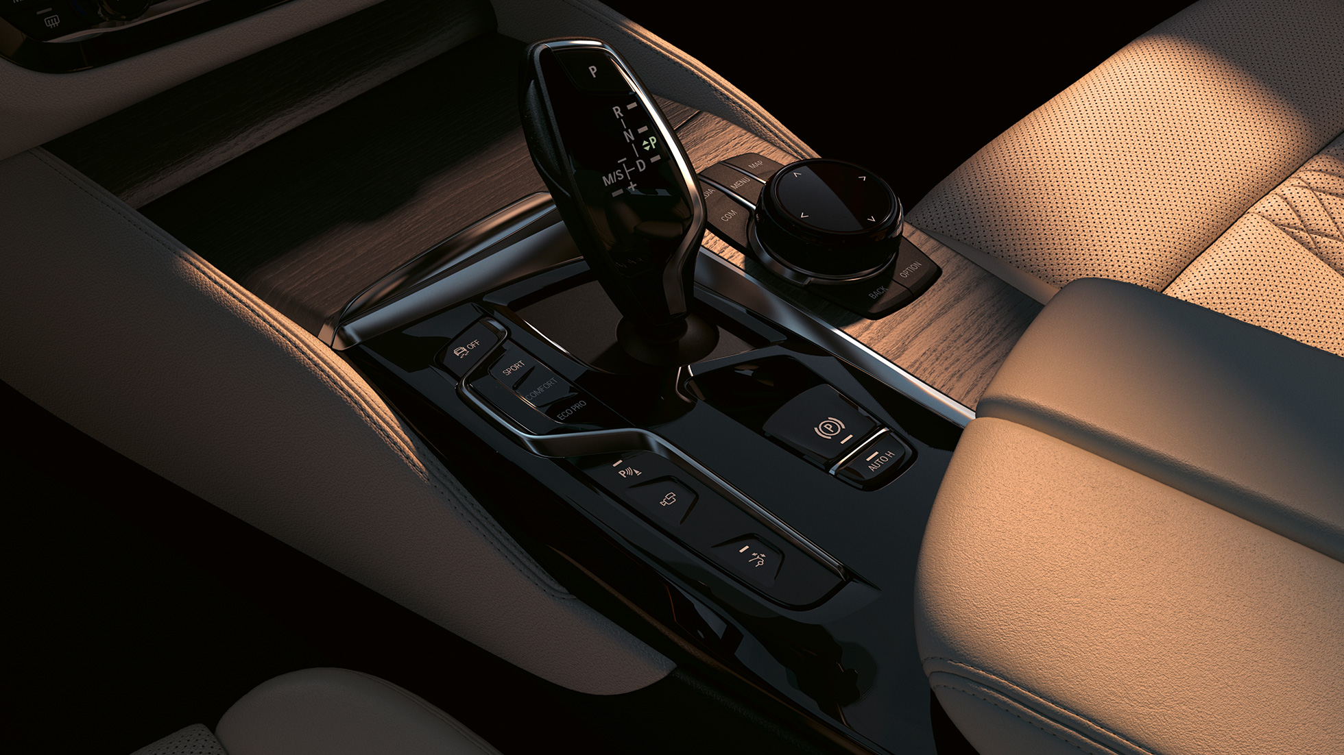 Ovládací tlačítka BMW řady 6 Gran Turismo xDrive G32 2020 Ovládací tlačítka BMW řady 6 Gran Turismo xDrive 640i xDrive G32 2020 interiér
