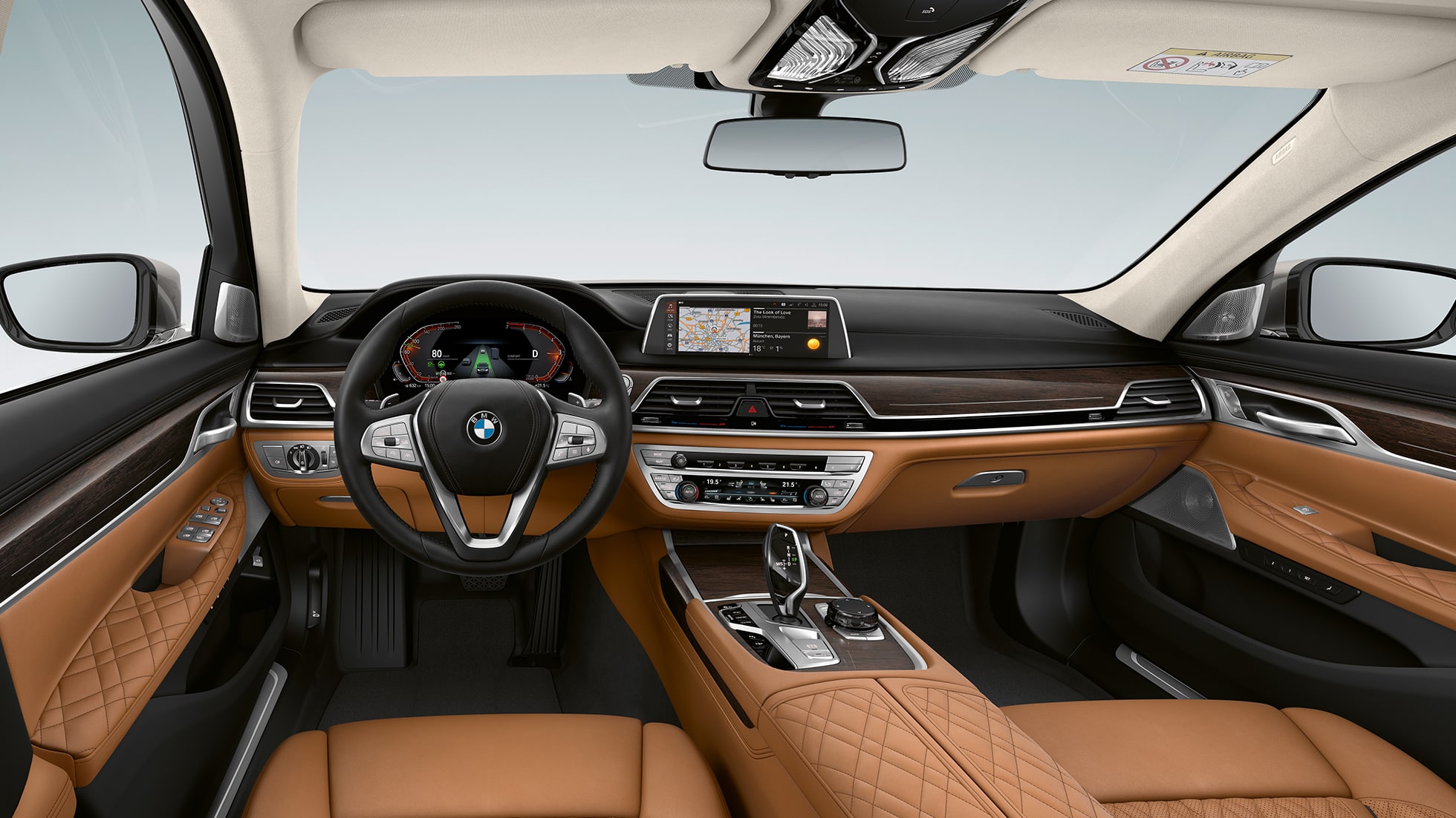 BMW řady 7 Sedan s paketem Exterior Design Pure Excellence, interiér Interiér BMW řady 7 Sedan s paketem Exterior Design Pure Excellence