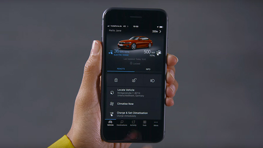 Plug-in hybridní BMW X3 xDrive30e G01 aktivace Remote Services 2021 Plug-in hybridní BMW X3 xDrive30e G01 aktivace Remote Services 2021