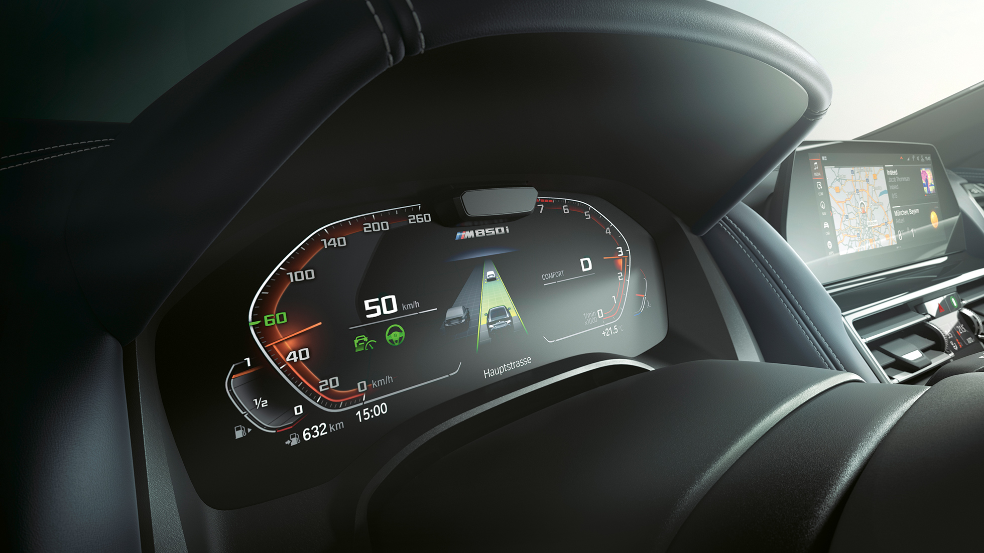 BMW Driving Assistant Professional BMW řady 8 Gran Coupé, BMW Driving Assistant Professional