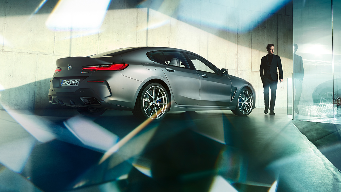 Design luxusního sportovního vozu BMW řady 8 Gran Coupé, design luxusního sportovního vozu