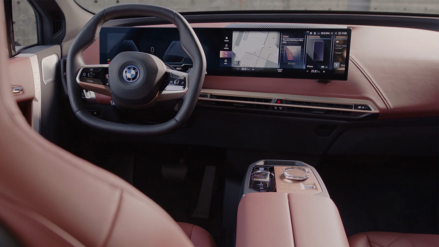 BMW iX i20 2021 elektrické SUV vlastnosti interiéru Video BMW iX i20 2021 elektrické SUV vlastnosti interiéru Video