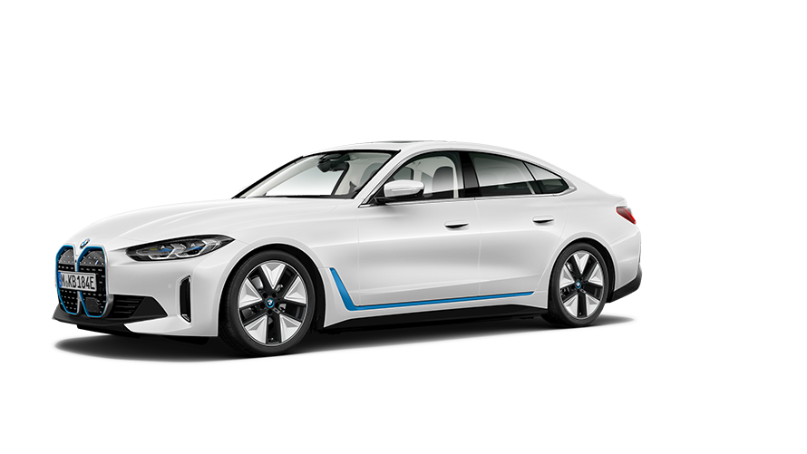 BMW řady i BMW i4 G26 tříčtvrteční pohled z boku BMW řady i BMW i4 G26 tříčtvrteční pohled z boku