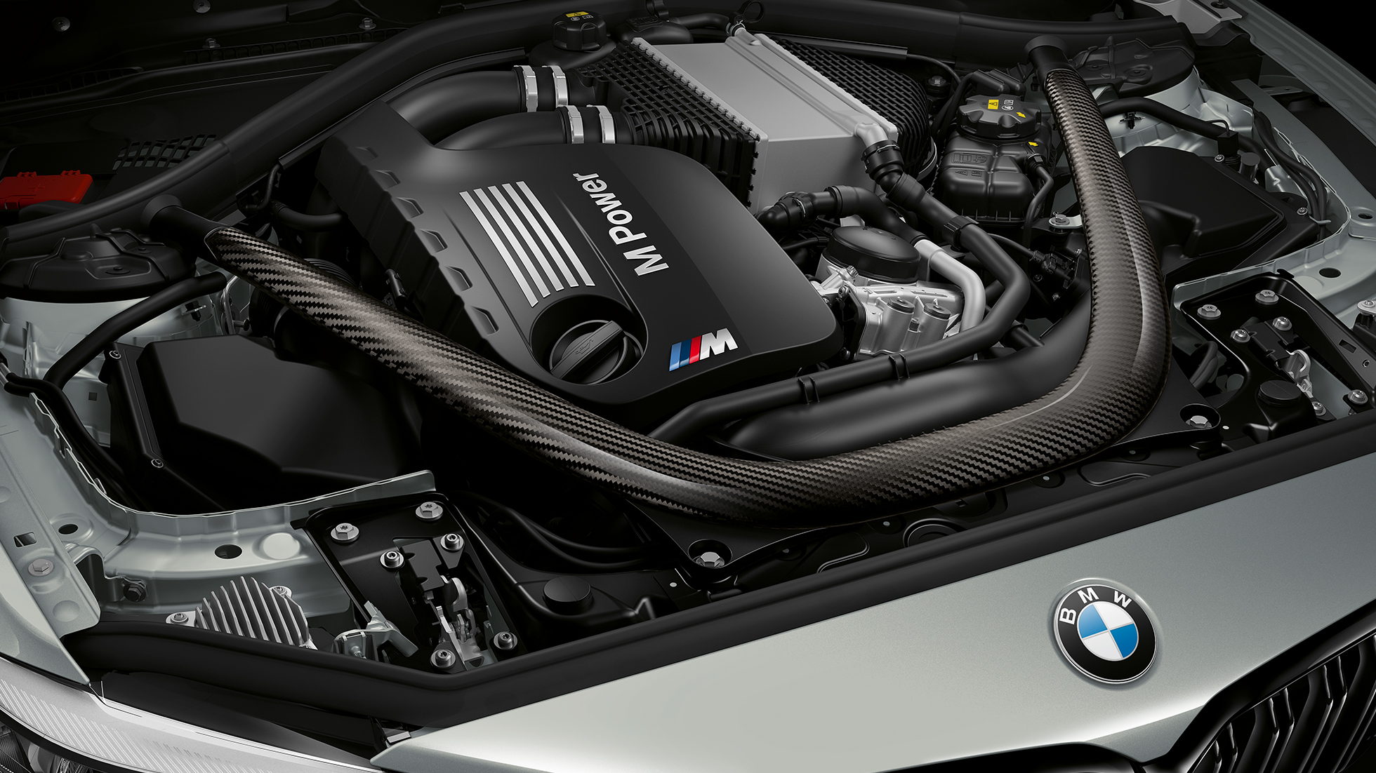 Motor BMW M2 Competition F87 Motor BMW M2 Competition F87 2018 v metalické barvě Hockenheim Silver
