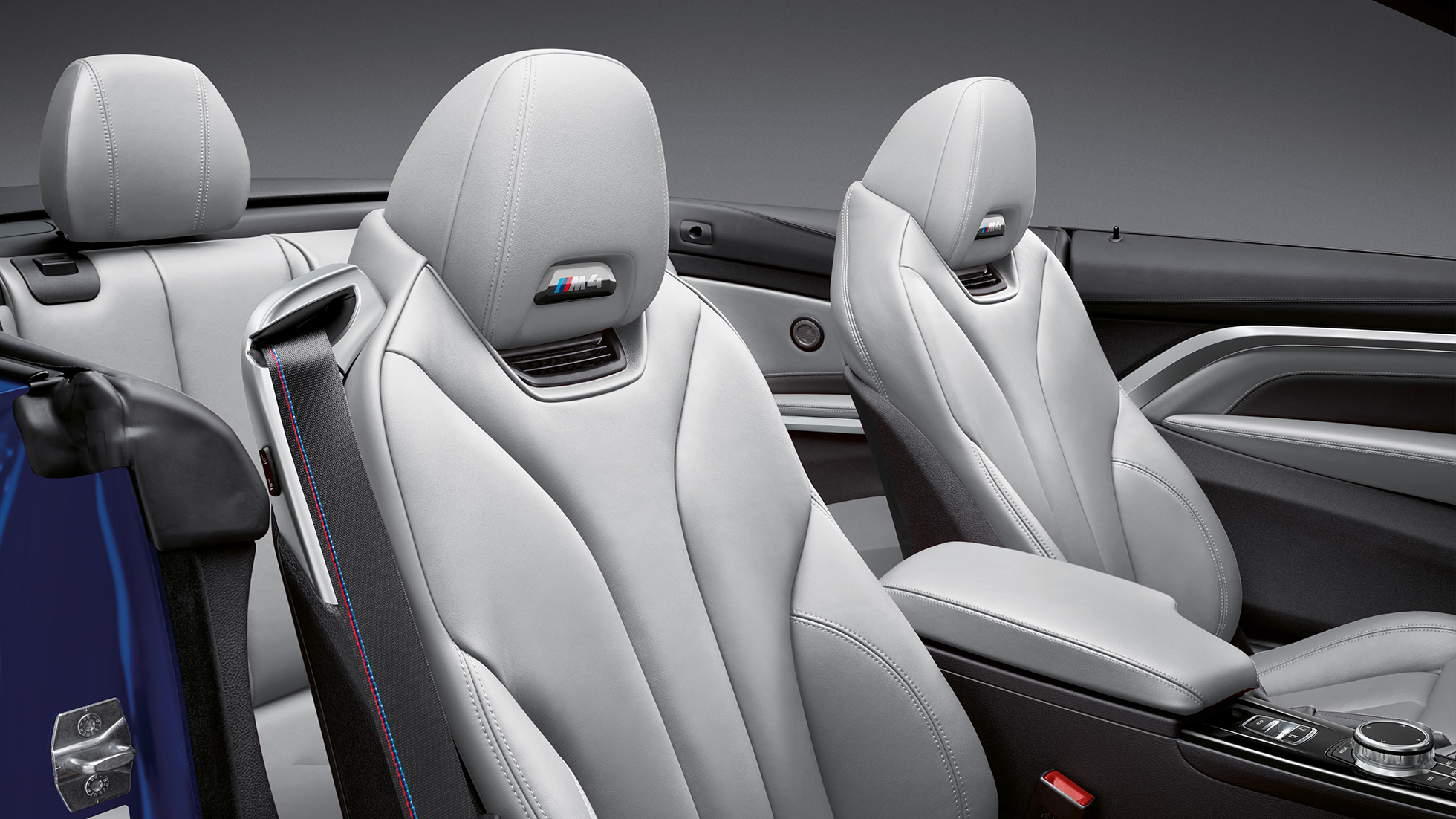 BMW M4 Cabrio, design, interiér BMW M4 Cabrio, design, čalounění, interiér