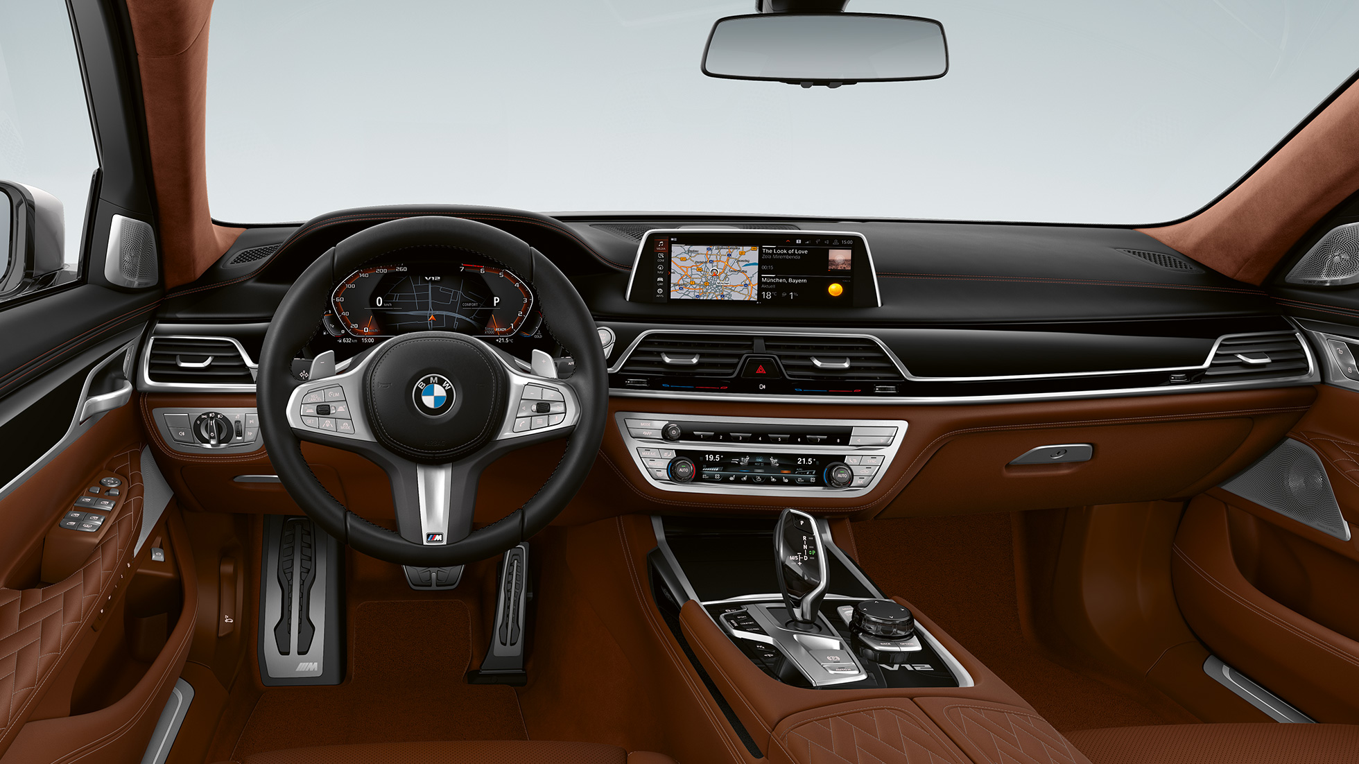 Design interiéru BMW M760Li xDrive Sedan, design interiéru
