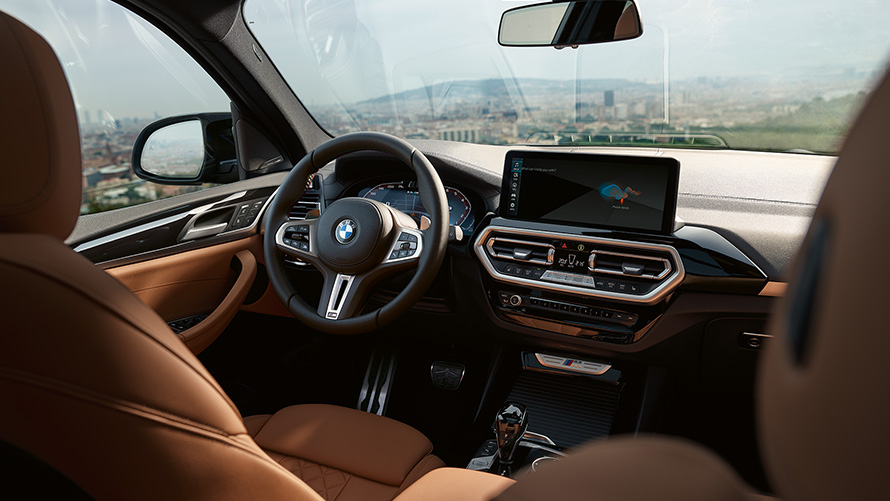 BMW X3 M40i G01 LCI Facelift 2021 palubní deska