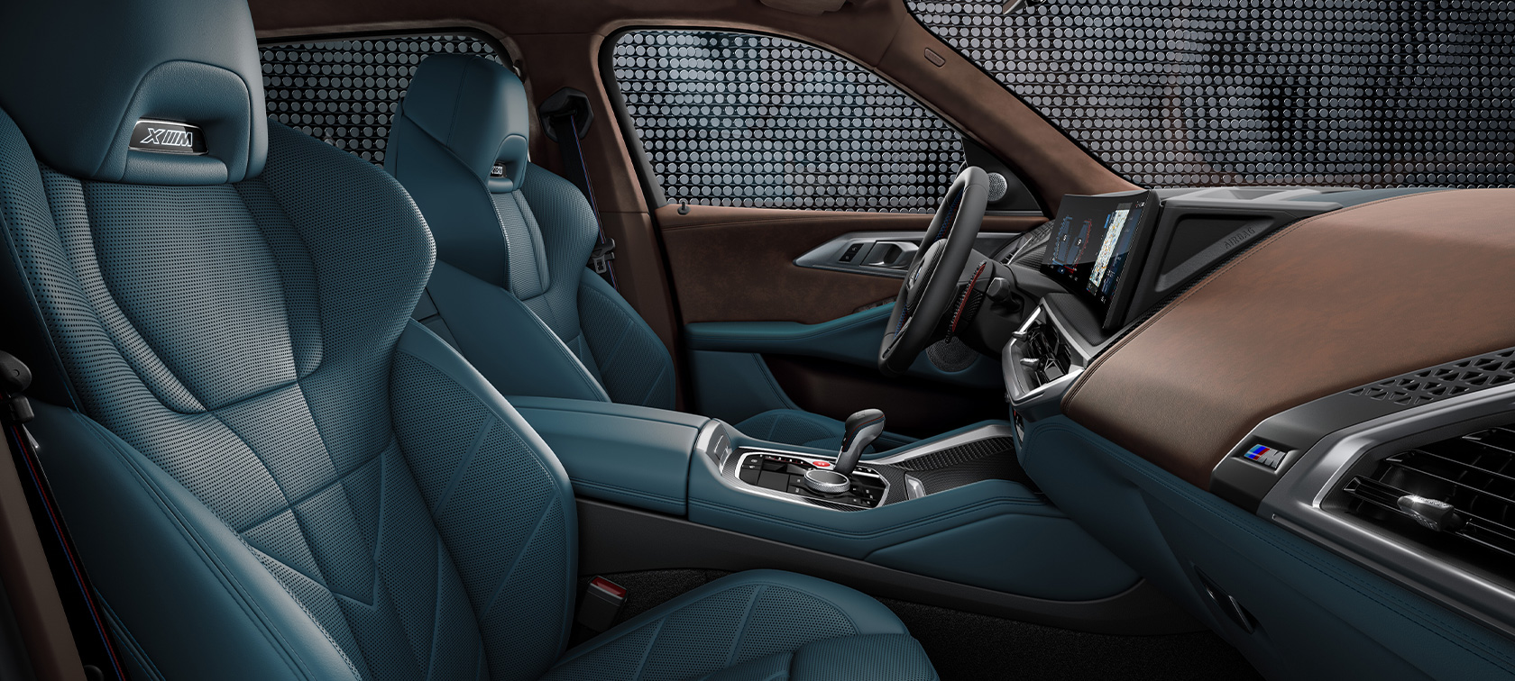 BMW XM G09 design interiéru BMW XM G09 prvky designu interiéru
