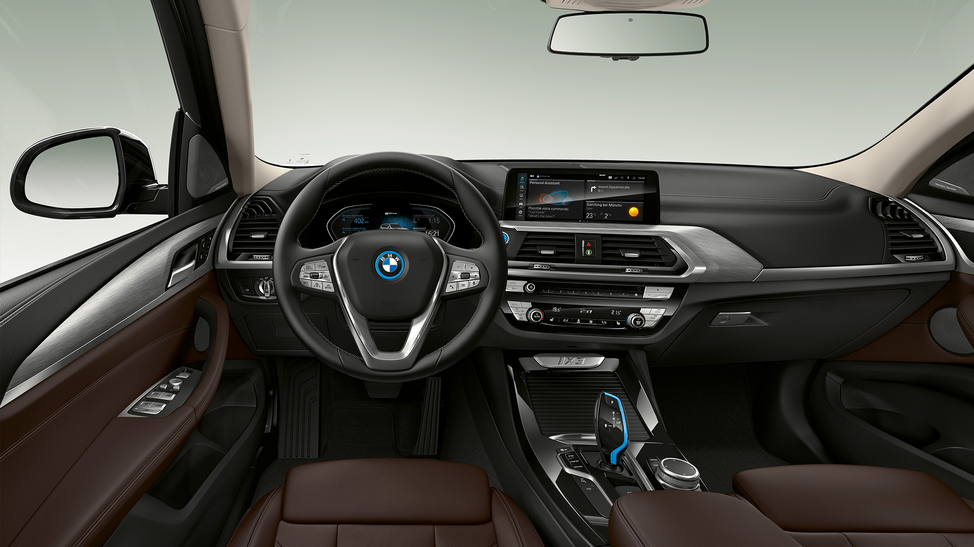 BMW iX3 G08 model Impressive, kokpit BMW iX3 G08 2020 model Impressive, kokpit, interiér