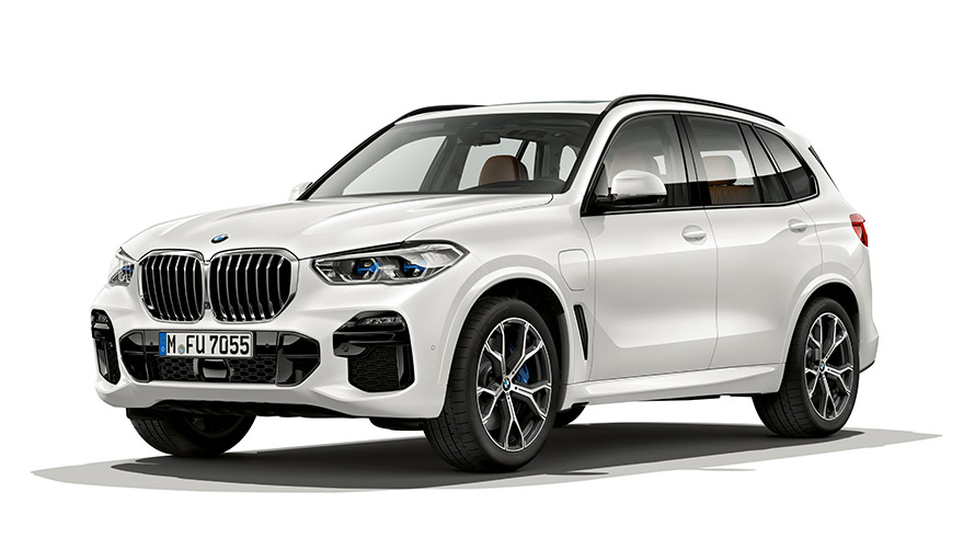 BMW řady X plug-in hybridní BMW X5 G05 tříčtvrteční pohled z boku BMW řady X plug-in hybridní BMW X5 G05 tříčtvrteční pohled z boku
