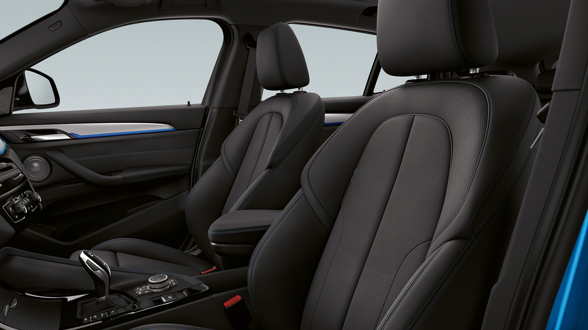 Kožený design BMW X2 sDrive20i Model M Sport BMW X2 sDrive20i Model M Sport 2018 F39 kožený interiér