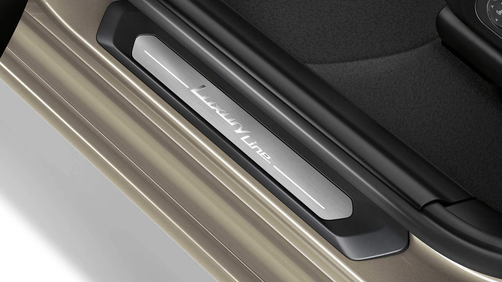 BMW X3 M40i, Model Luxury Line, kryty prahů BMW X3 M40i, Model Luxury Line, kryty prahů