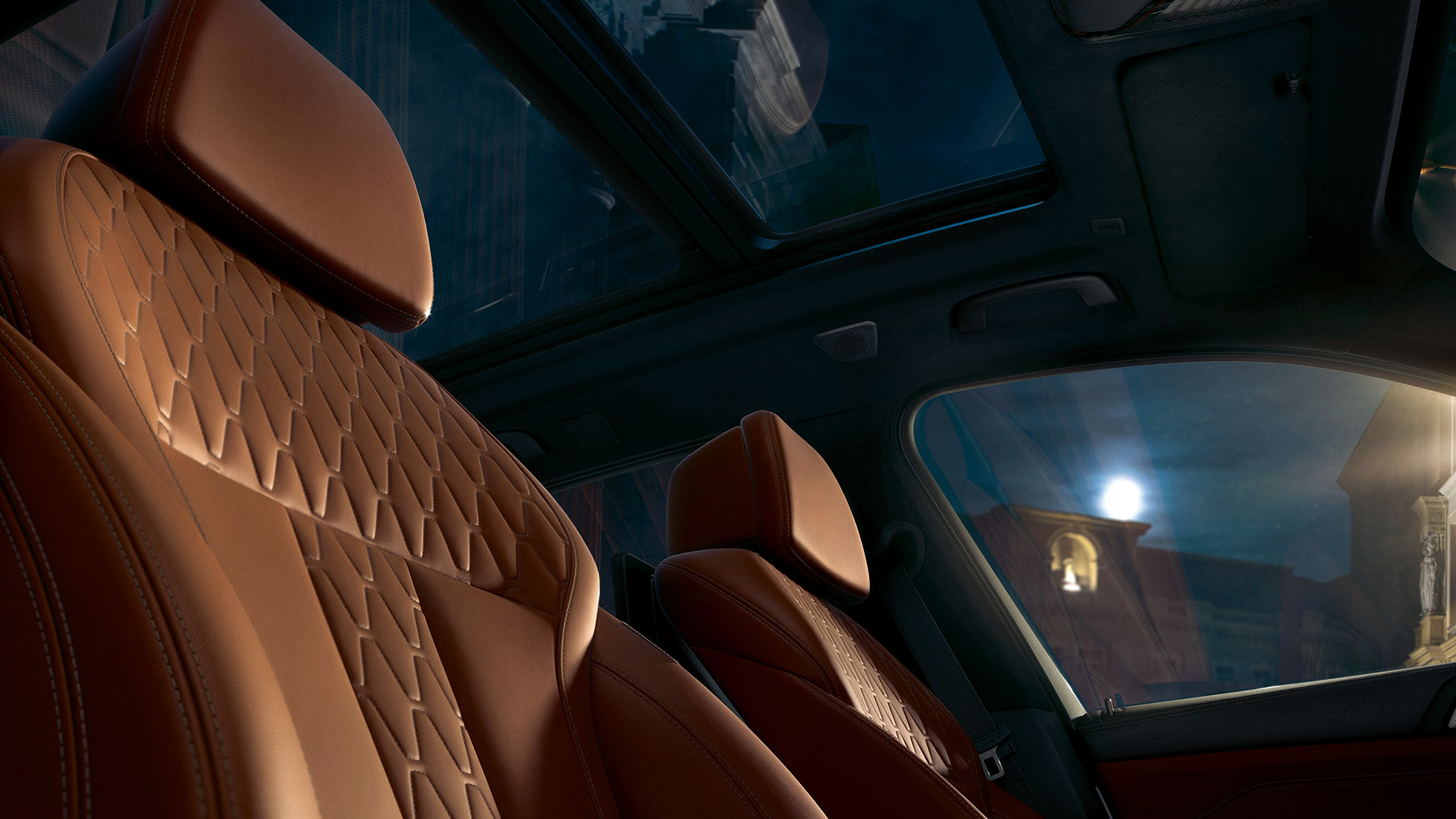 Kožená sedadla BMW X5 interiér Kožená sedadla BMW X5 G05 2018 interiér