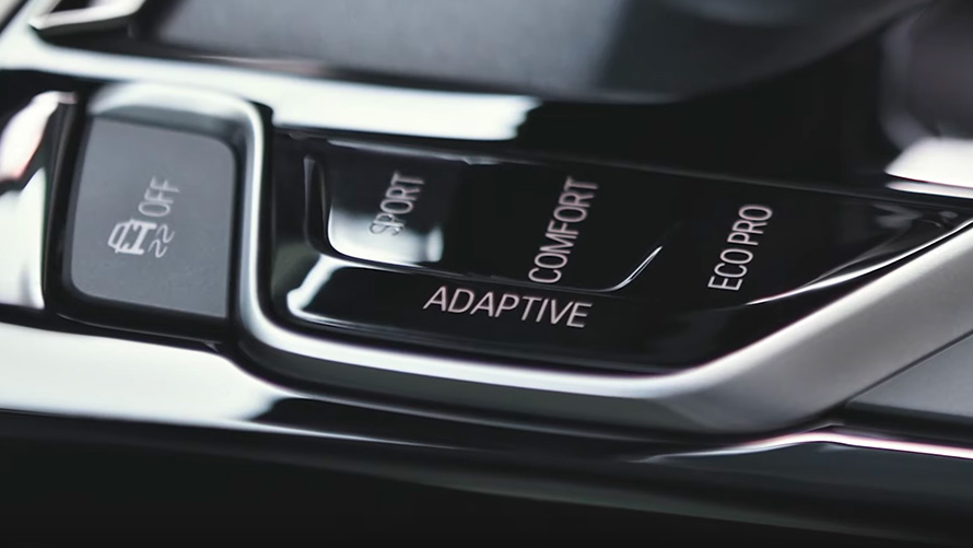 Plug-in hybridní BMW režimy eDrive Plug-in hybridní BMW X5 G05 režimy eDrive, detail
