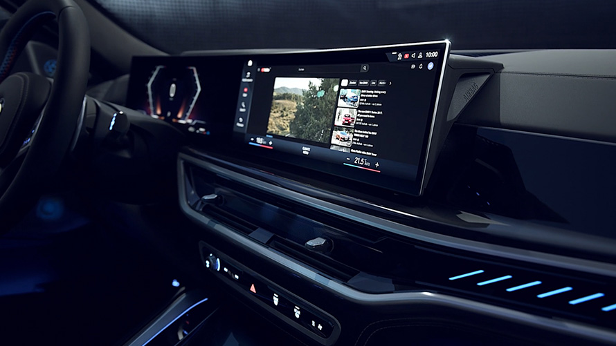 Video Integrované streamování BMW X5 G05 LCI BMW X5 G05 LCI Video Integrované streamování