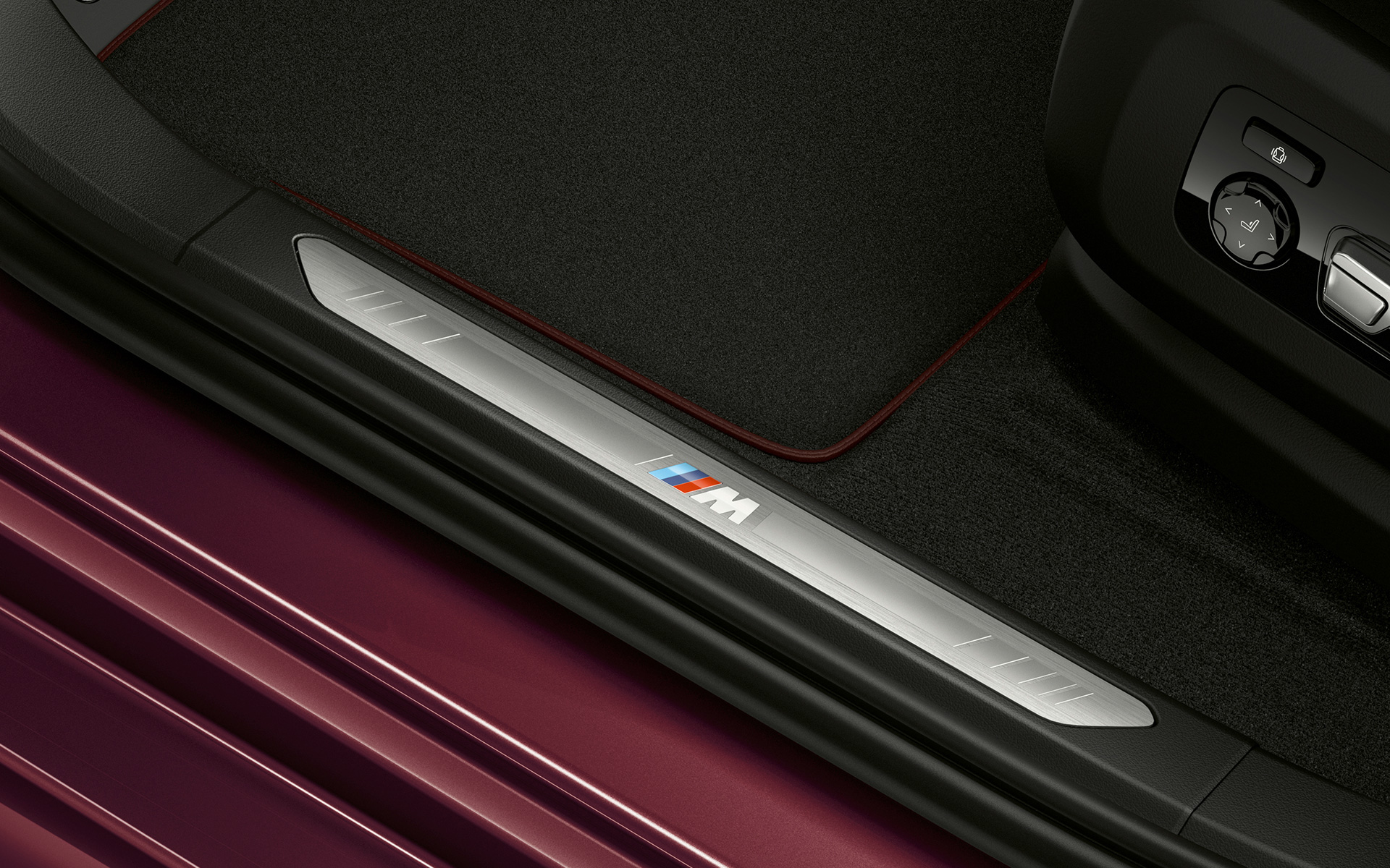 BMW Individual prahové lišty BMW X6 Individual G06 2019 BMW Individual prahové lišty BMW X6 Individual G06 2019 detail