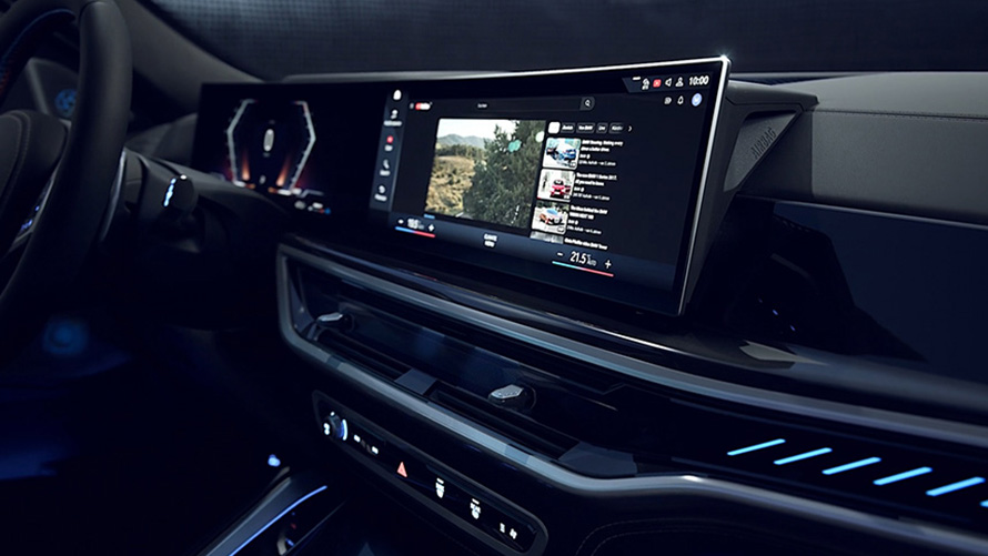 Integrované streamování BMW X6 G06 LCI BMW X6 G06 LCI Integrované streamování Video