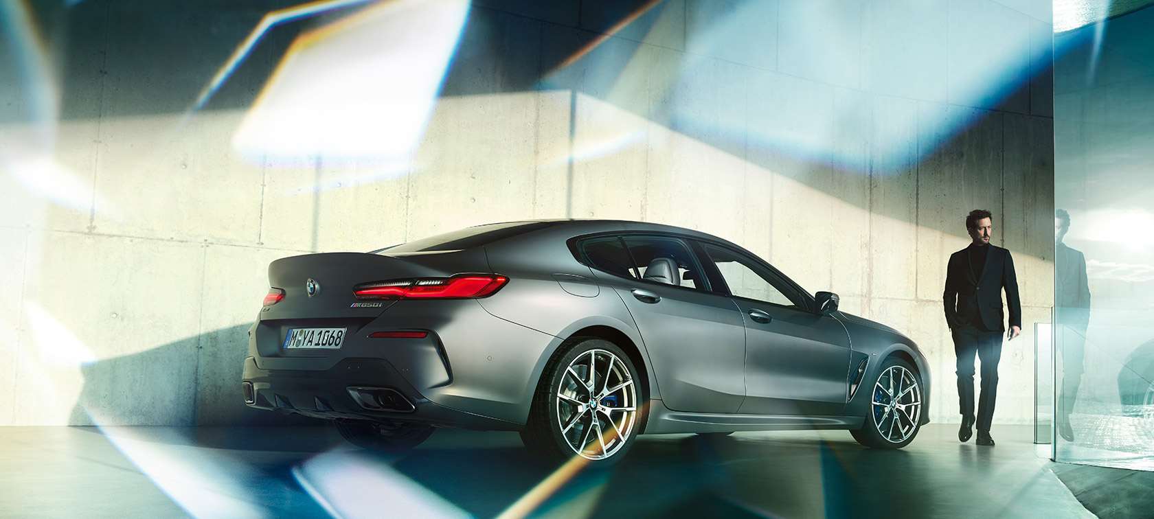 BMW řady 8 Gran Coupé BMW řady 8 Gran Coupé, záběr z boku