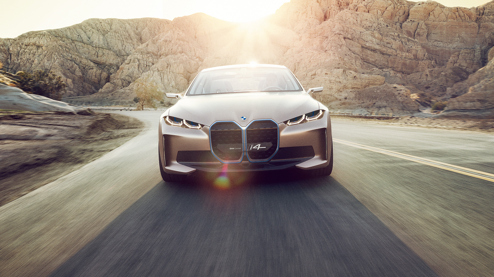 Jízdní dynamika BMW Concept i4 2020 G26 BMW Concept i4 2020 G26 jízdní dynamika dojezd elektrický vůz plně elektrické BMW Gran Coupé