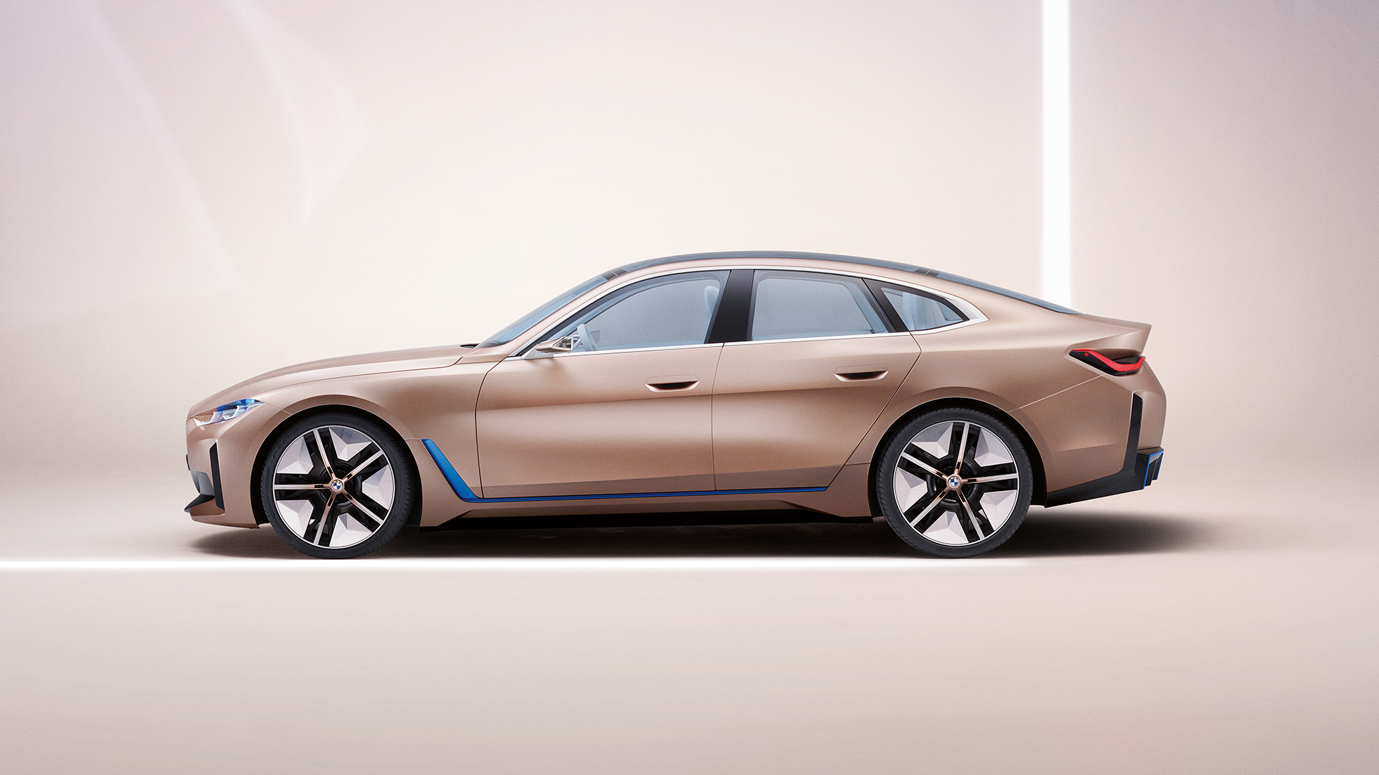 Exteriér 3 BMW Concept i4 2020 G26 Exteriér 3 BMW Concept i4 2020 G26 Elektrický vůz plně elektrické BMW Gran Coupé