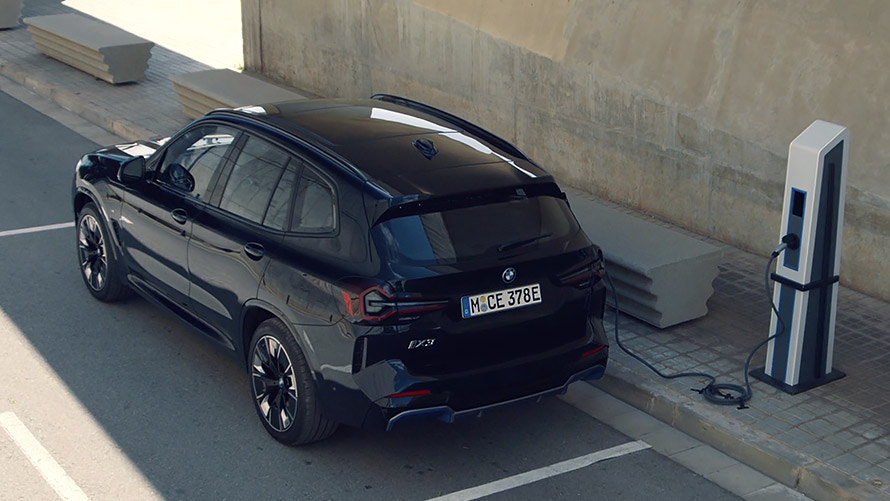 BMW elektrické vozy BMW iX3 vysokonapěťová baterie video BMW elektrické vozy BMW iX3 vysokonapěťová baterie video