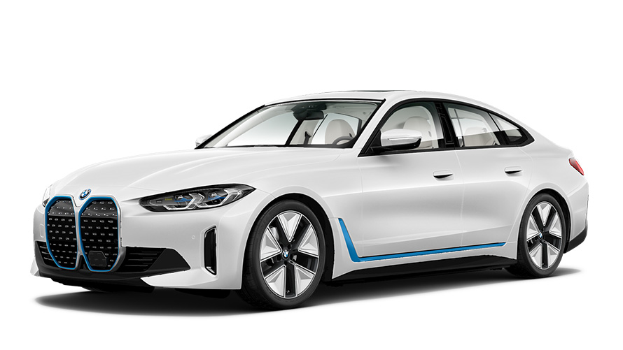 BMW Concept i4 studiový záběr BMW Concept i4 studiový záběr ze tříčtvrtečního pohledu zepředu