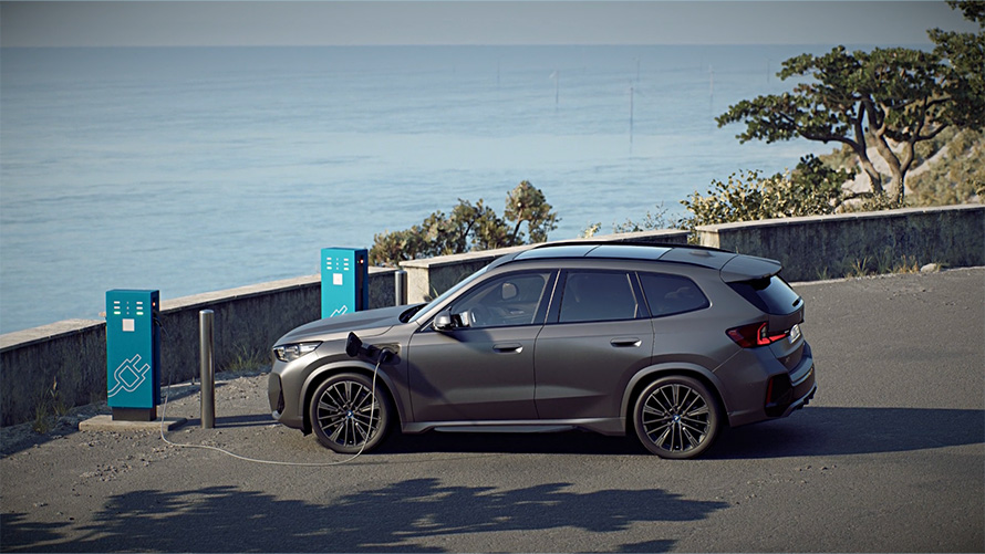 Plug-in hybridní BMW X1 xDrive30e U11 Nabíjecí stanice video Plug-in hybridní BMW X1 xDrive30e U11 Nabíjecí stanice video