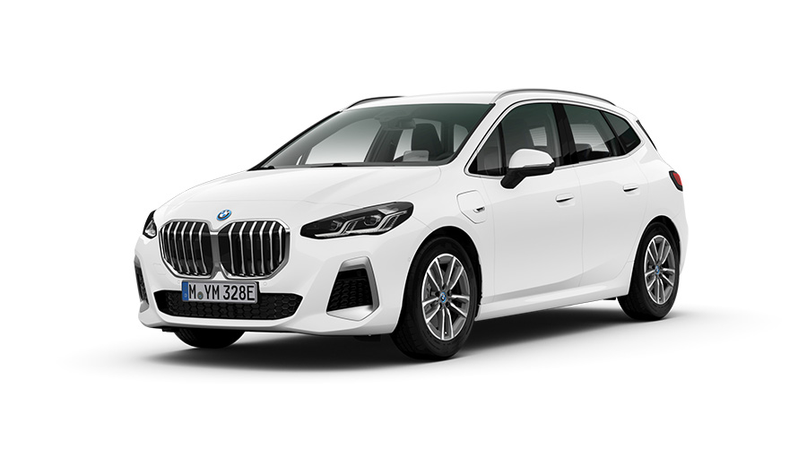 BMW 230e xDrive U06 PHEV 3/4 statický pohled zepředu
