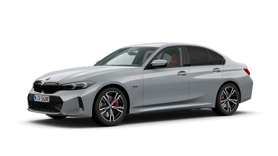 BMW řady 3 Sedan G20 PHEV 3/4 statický pohled zepředu