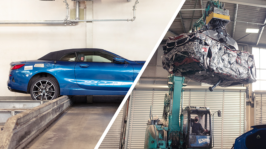 BMW Udržitelnost recyklace ojetých vozů BMW Elektromobilita BMW Udržitelnost zelená výroba recyklace ojetých vozů