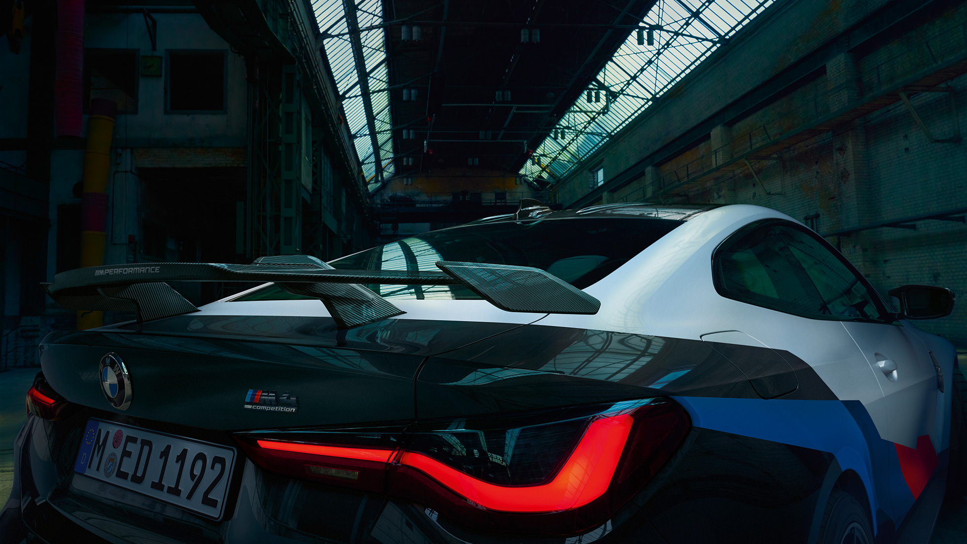 M4 G82 detailní pohled zezadu Díly BMW M Performance Parts BMW M4 G82 detailní pohled zezadu
