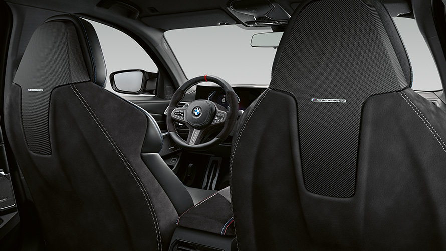 M Performance zadní strana opěradla BMW M Performance Parts M Performance zadní strana opěradla BMW M Performance Parts detail