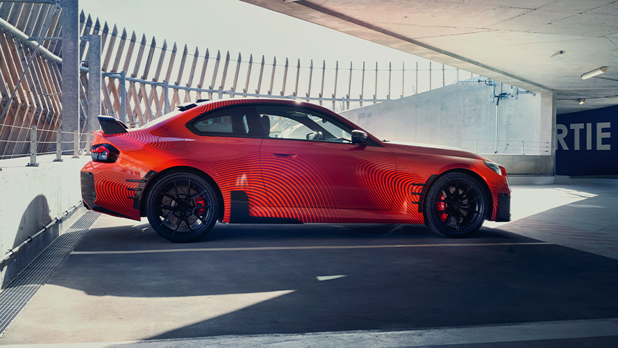 M Performance rozšířené nástavce prahů, karbonové, pravý BMW M Performance Parts BMW G87 M Performance rozšířené nástavce prahů, karbonové, pravý