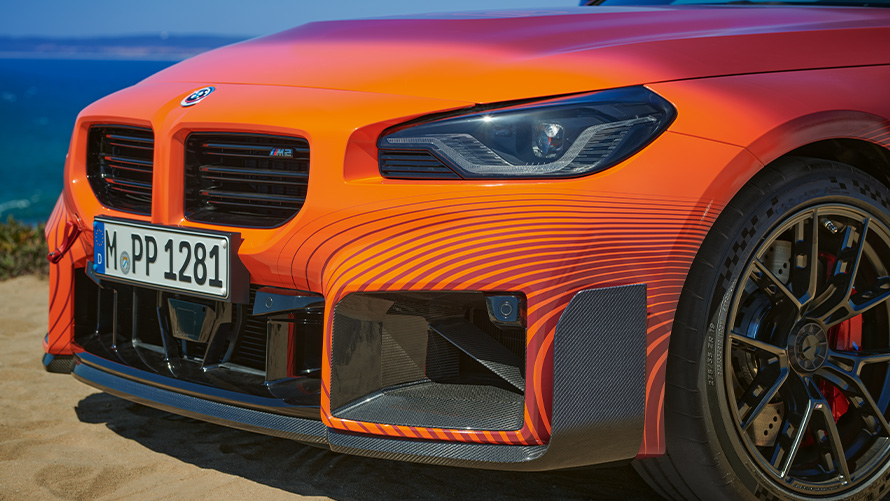 M Performance přední splitter, karbonový, levý BMW M Performance Parts BMW G87 M Performance přední splitter, karbonový, levý