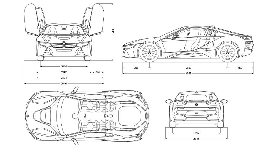 Bmw I8 Coupe Technicke Udaje