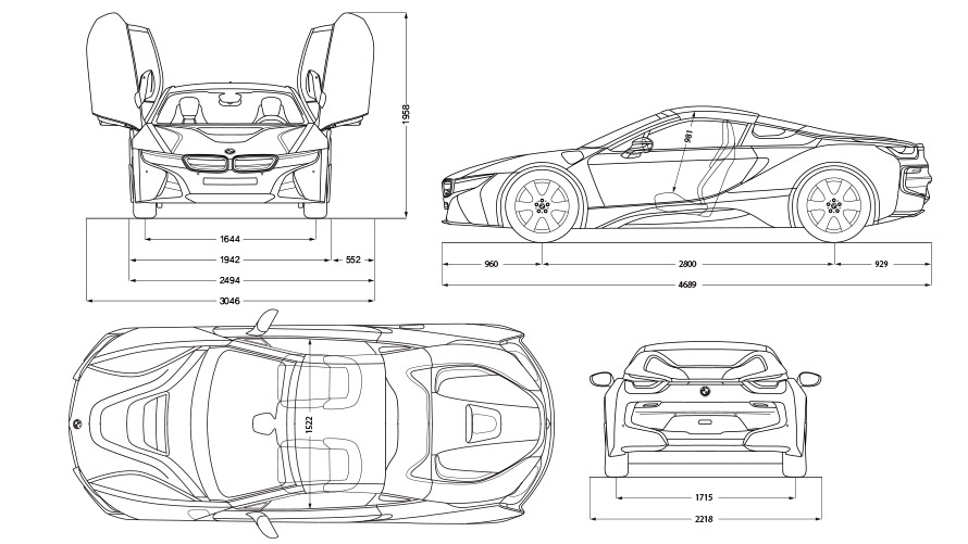 Bmw I8 Roadster Technicke Udaje