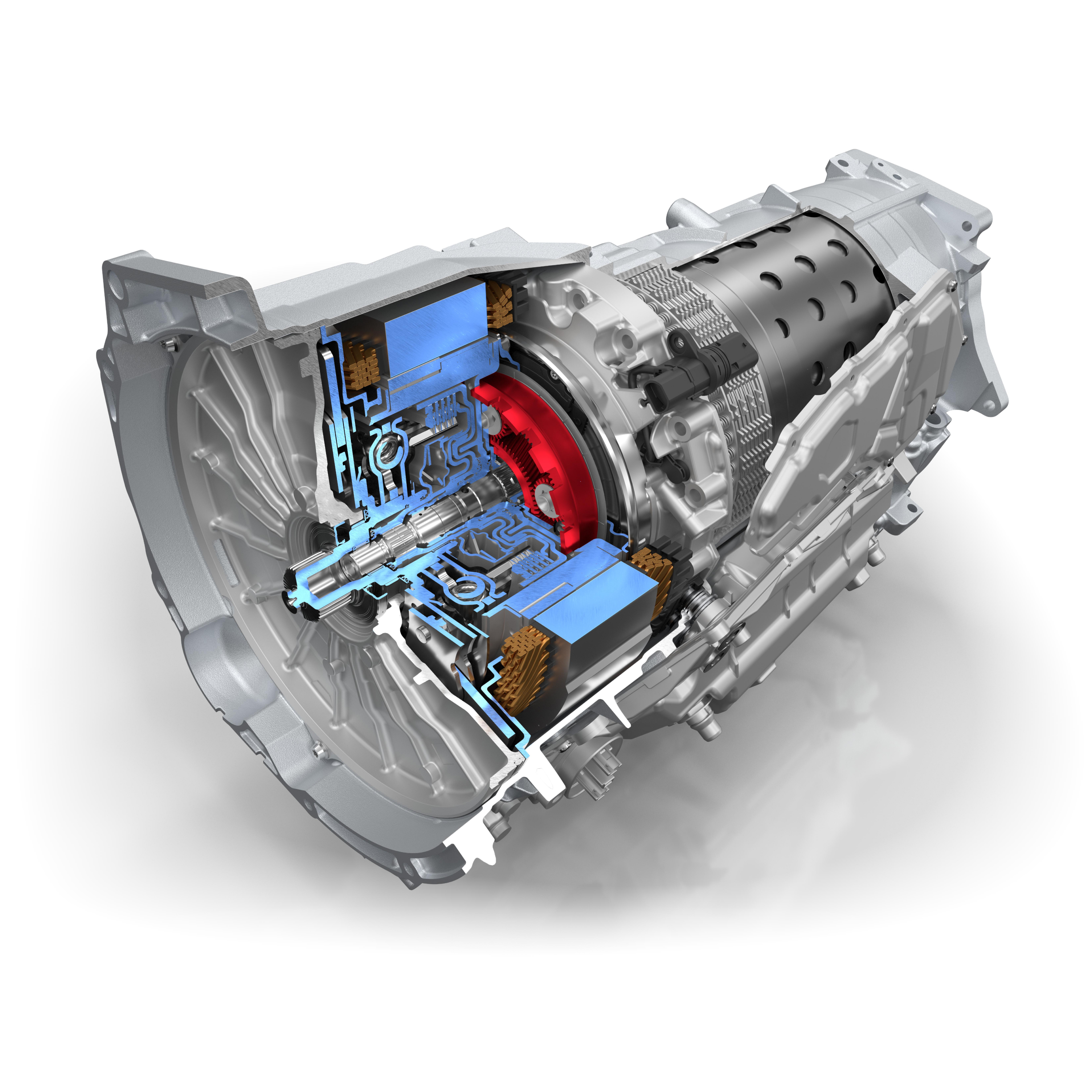 Ilustrace s průřezem synchronního elektromotoru buzený permanentními magnety 