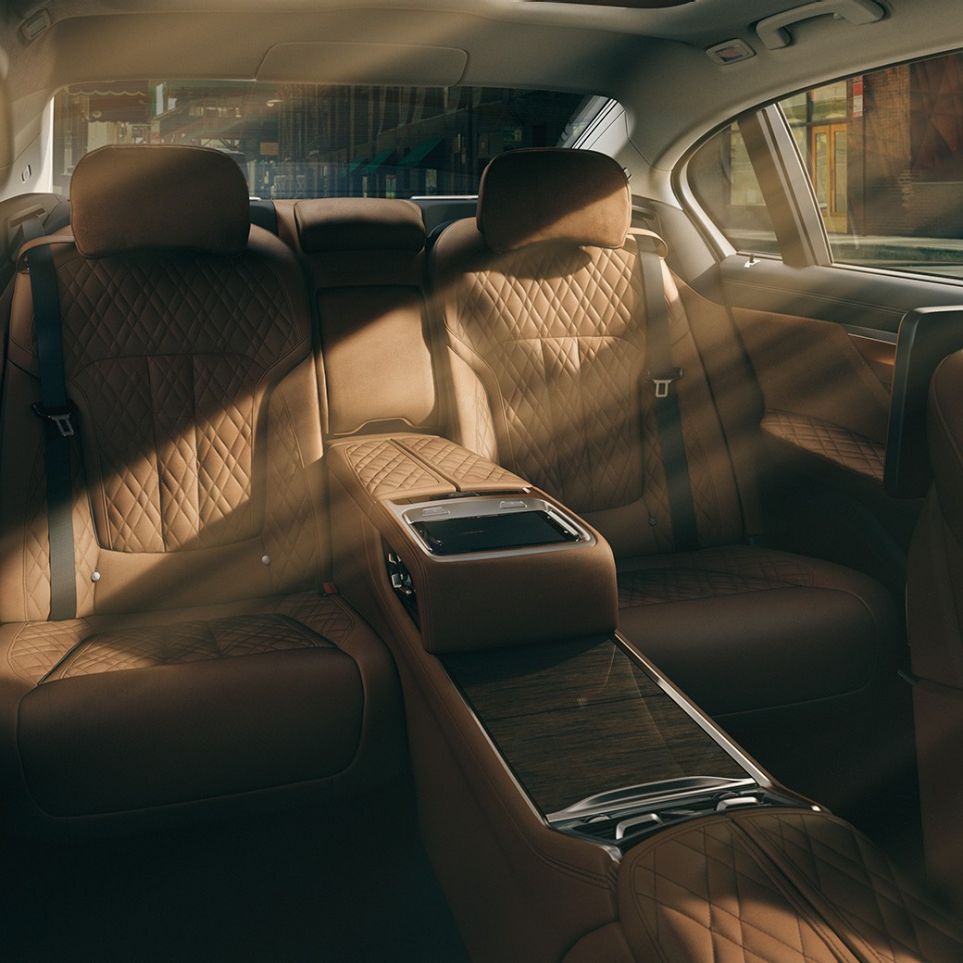 BMW řady 7 Sedan režimy Experience Režimy Experience: komfortní design interiéru BMW řady 7 Sedan